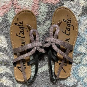 American Eagle gladiator sandals